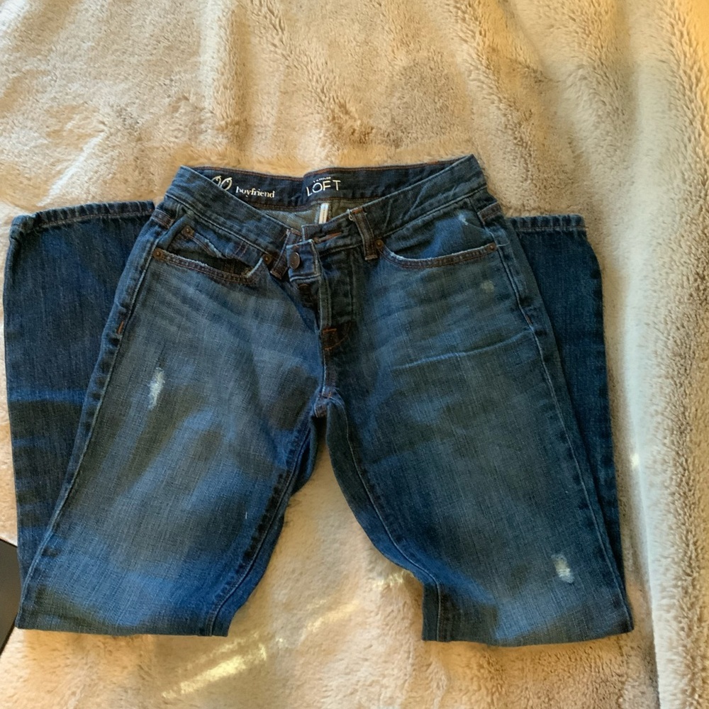 Loft Boyfriend style jeans